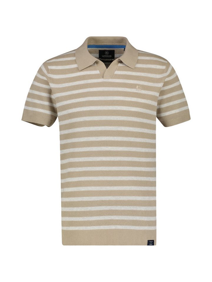 LERROS Poloshirt LERROS Gestreiftes Strickpoloshirt von LERROS