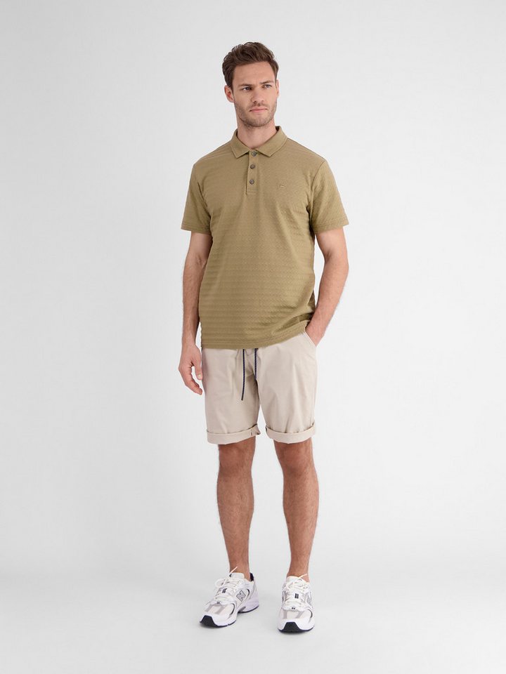 LERROS Poloshirt LERROS Herren Poloshirt, tonal-sommerlich gemustert von LERROS