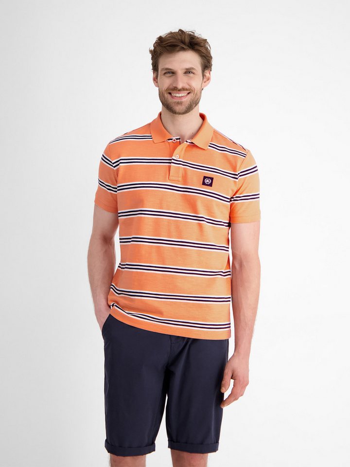 LERROS Poloshirt LERROS Herren Poloshirt in Rugby-Optik von LERROS