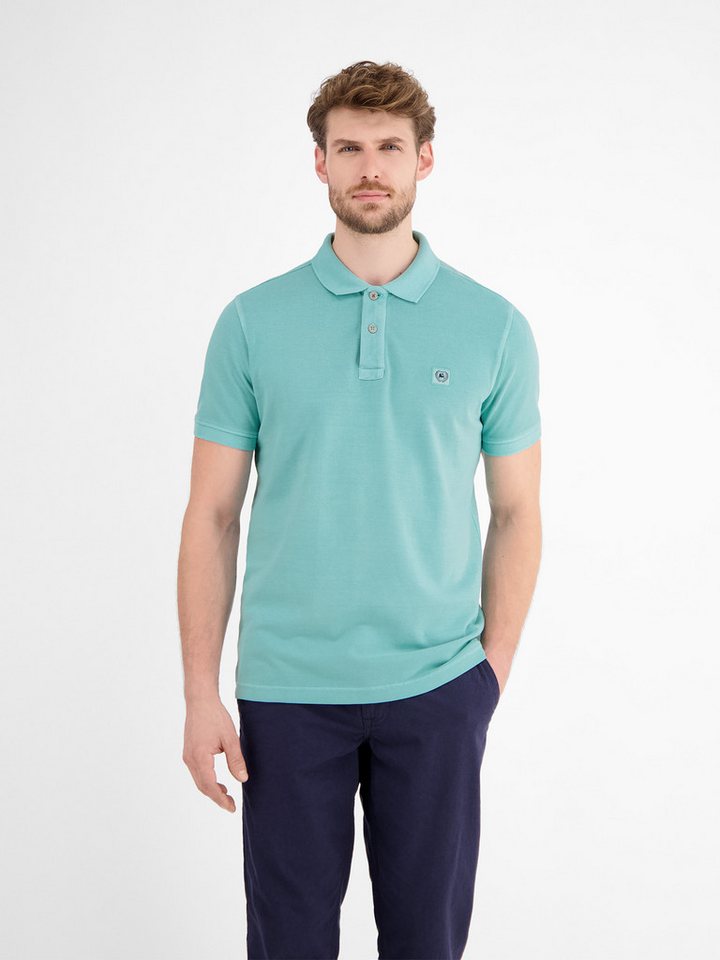 LERROS Poloshirt LERROS Herren Poloshirt in gewaschener Optik von LERROS