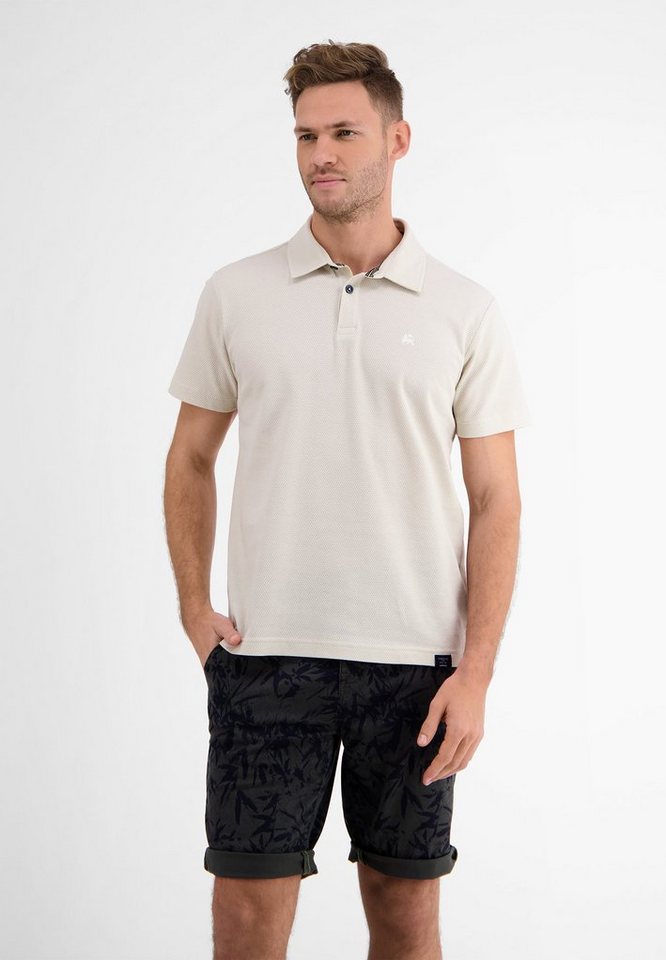 LERROS Poloshirt LERROS Waffelpiqué-Poloshirt von LERROS