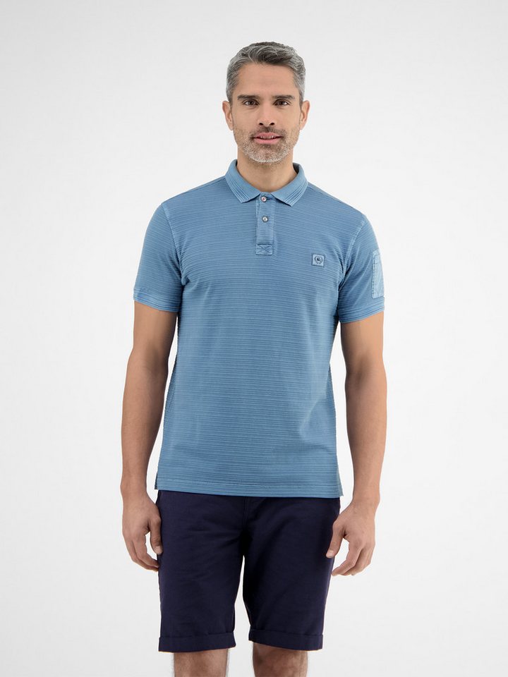 LERROS Poloshirt mit Streifen Muster von LERROS