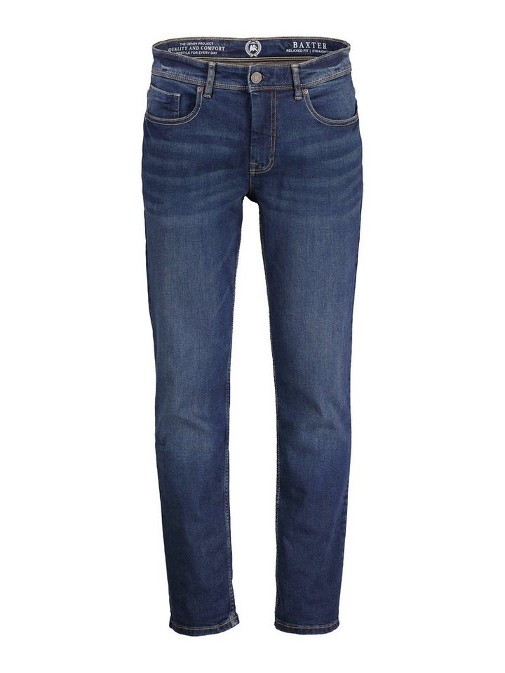 LERROS Relaxhose LERROS BAXTER 5-Pocket-Denim, RELAXED FIT, unifarben von LERROS