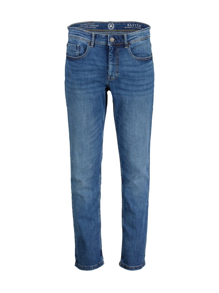 LERROS Relaxhose LERROS BAXTER 5-Pocket-Denim, RELAXED FIT, unifarben von LERROS