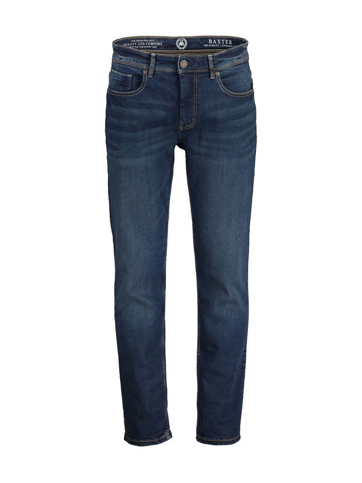 LERROS Relaxhose LERROS BAXTER 5-Pocket-Denim, RELAXED FIT, unifarben von LERROS