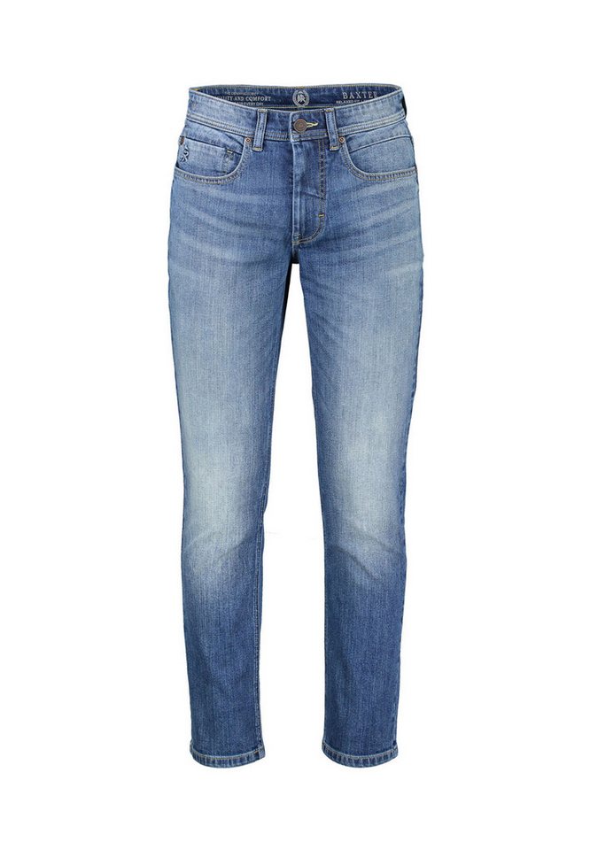 LERROS Relaxhose LERROS BAXTER 5-Pocket-Denim im Used-Look, RELAXED FIT von LERROS