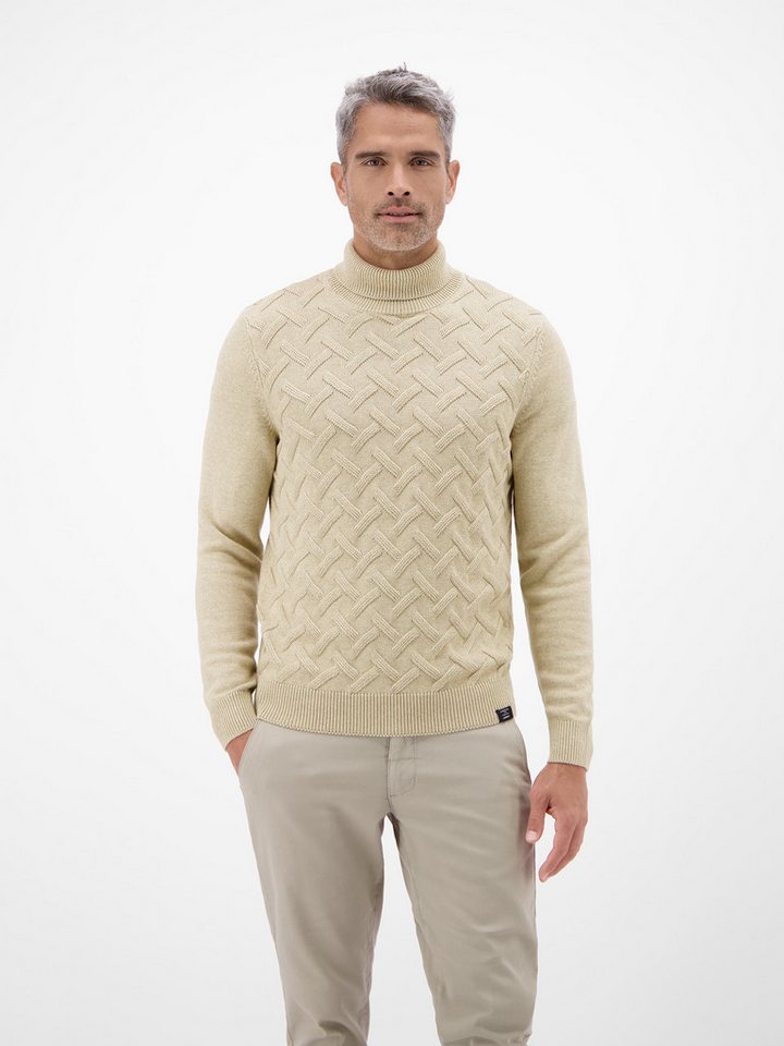 LERROS Rollkragenpullover LERROS Stylischer Rollkragenpullover - modisch gemustert von LERROS
