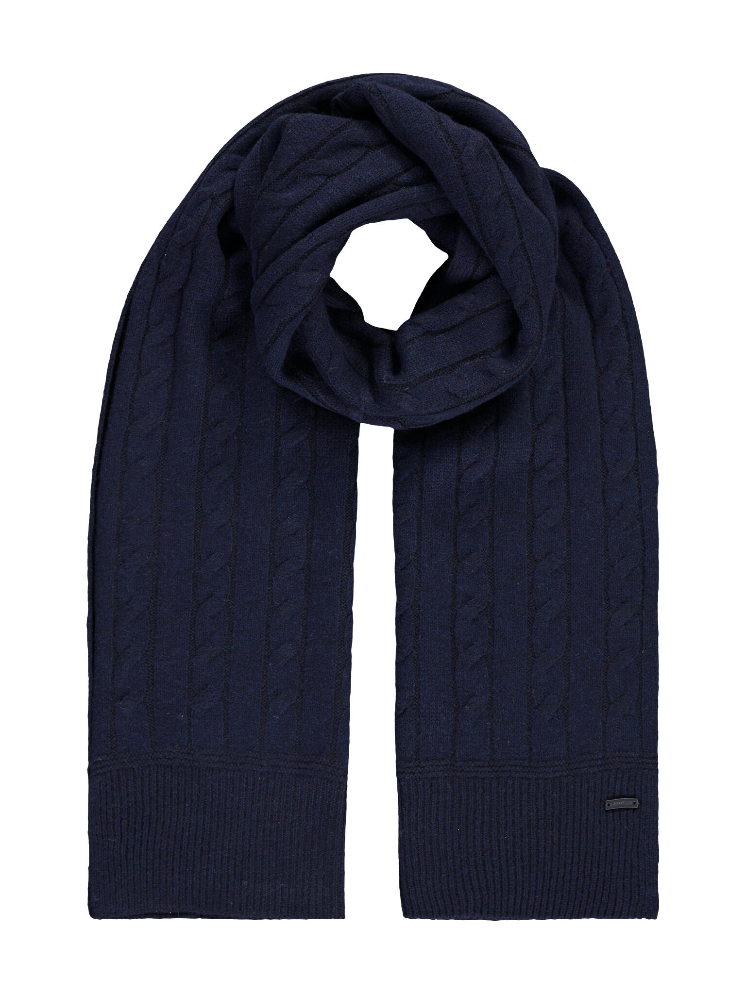 LERROS - SCHAL WINTER classic navy - Gr. - OS von LERROS