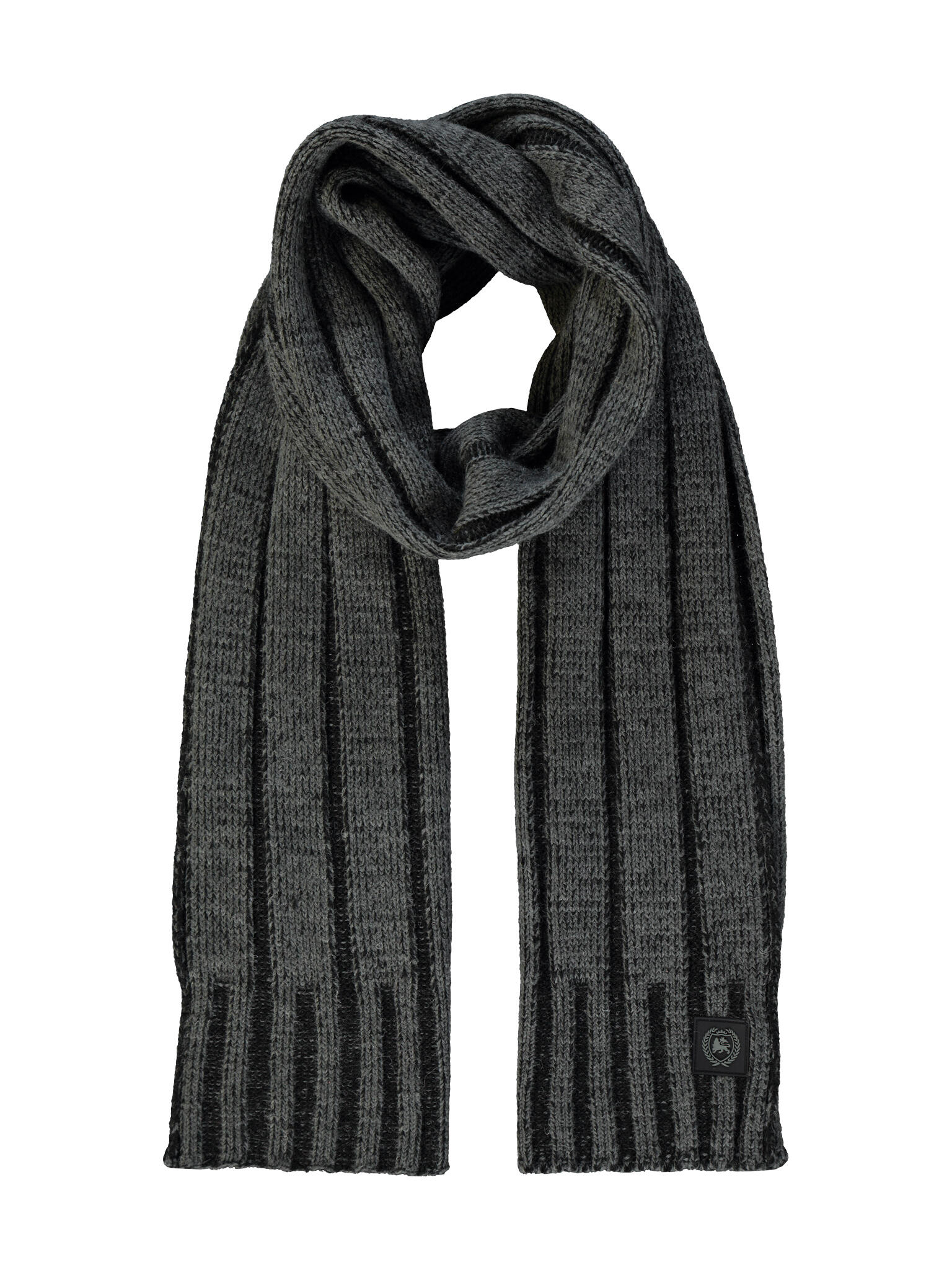 LERROS - SCHAL WINTER dark graphite - Gr. - OS von LERROS