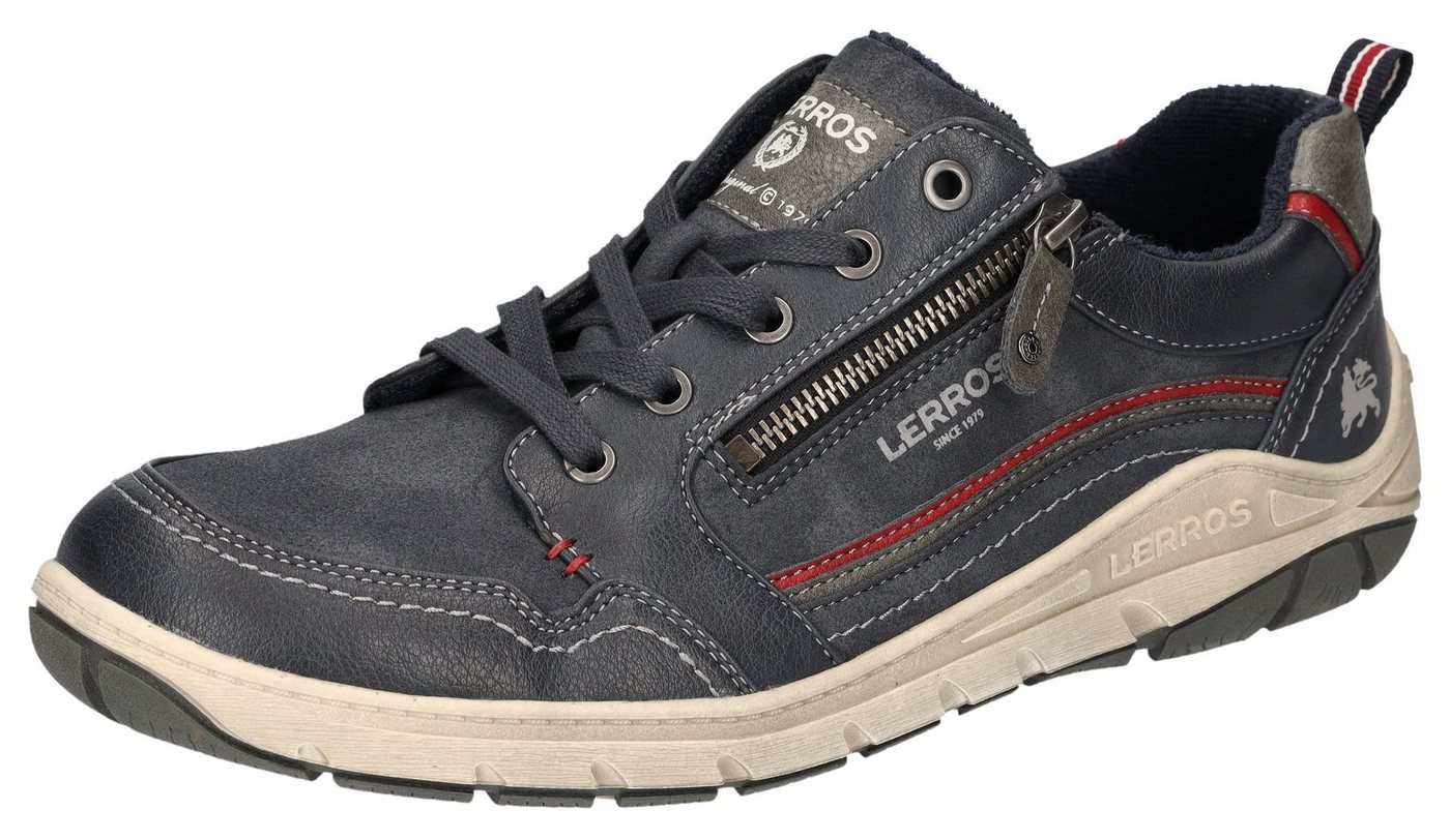LERROS Sneaker Schnürschuh, Freizeitschuh, Halbschuh mit Reißverschluss von LERROS