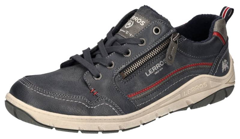 LERROS Sneaker Schnürschuh, Freizeitschuh, Halbschuh mit Reißverschluss von LERROS