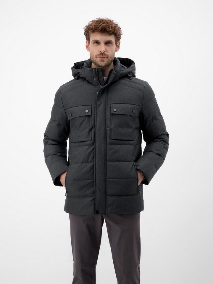 LERROS Steppjacke LERROS Herren Fieldjacket in Woll-Optik Wasser- und windabweisend, atmungsaktiv von LERROS