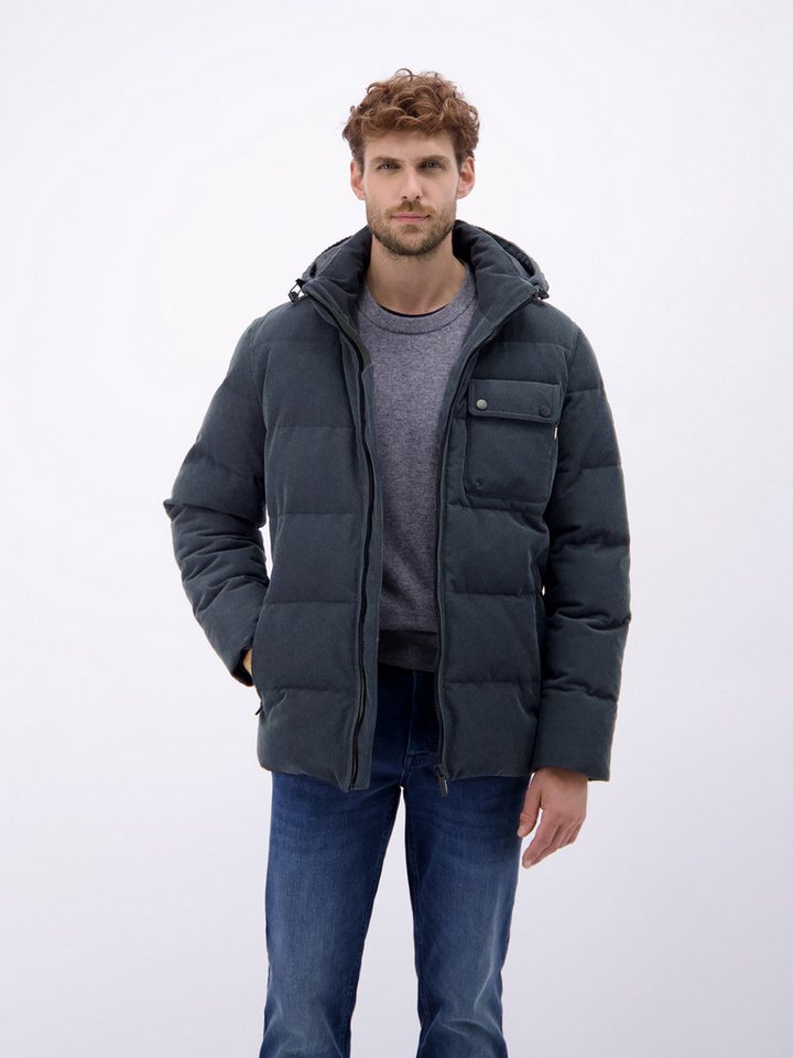 LERROS Steppjacke LERROS Herren Steppjacke in funktionaler Cord-Optik Wasser- und windabweisend, atmungsaktiv von LERROS
