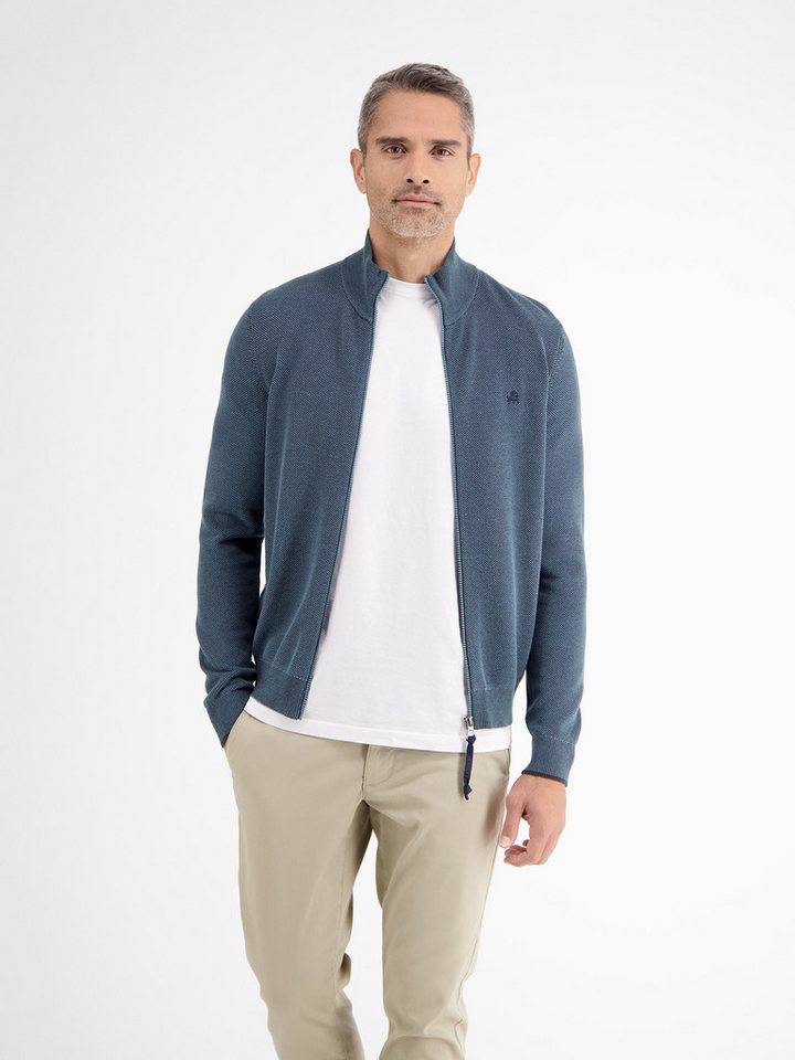 LERROS Strickjacke LERROS Leichte Strickjacke mit schmaler Rippstruktur von LERROS