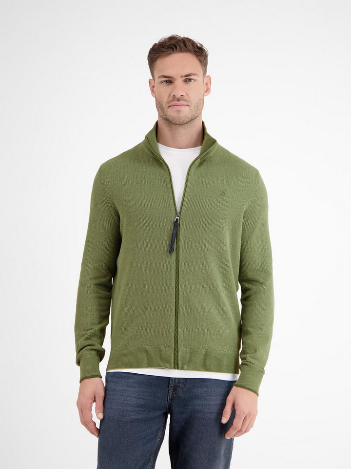 LERROS Strickjacke LERROS Leichte Strickjacke mit schmaler Rippstruktur von LERROS