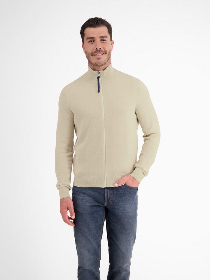 LERROS Strickjacke LERROS Leichte Strickjacke mit schmaler Rippstruktur von LERROS
