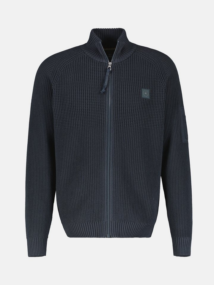 LERROS Strickjacke LERROS Strickjacke für Herren, grob gerippt von LERROS