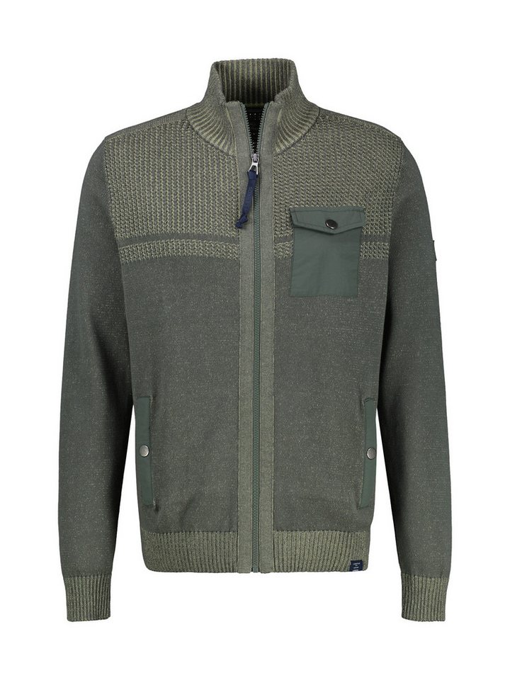 LERROS Strickjacke LERROS Strickjacke mit unterschiedlichen Strickstrukturen von LERROS