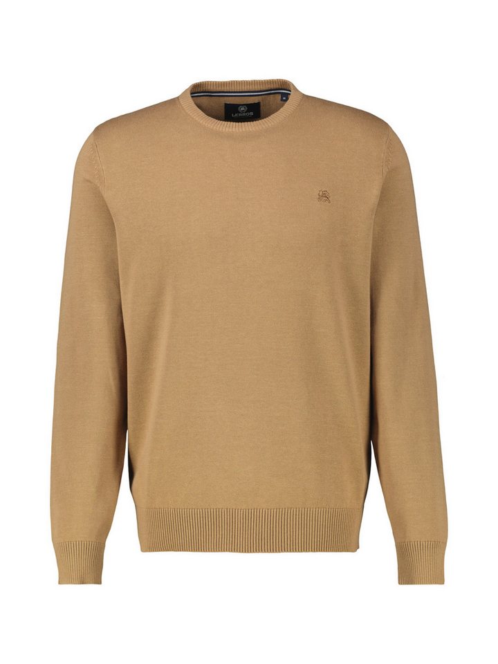 LERROS Strickpullover Crewneck Strickpullover Weicher Strick-Pullover, Rundhalsausschnitt, lange Ärmel, pflegeleicht von LERROS