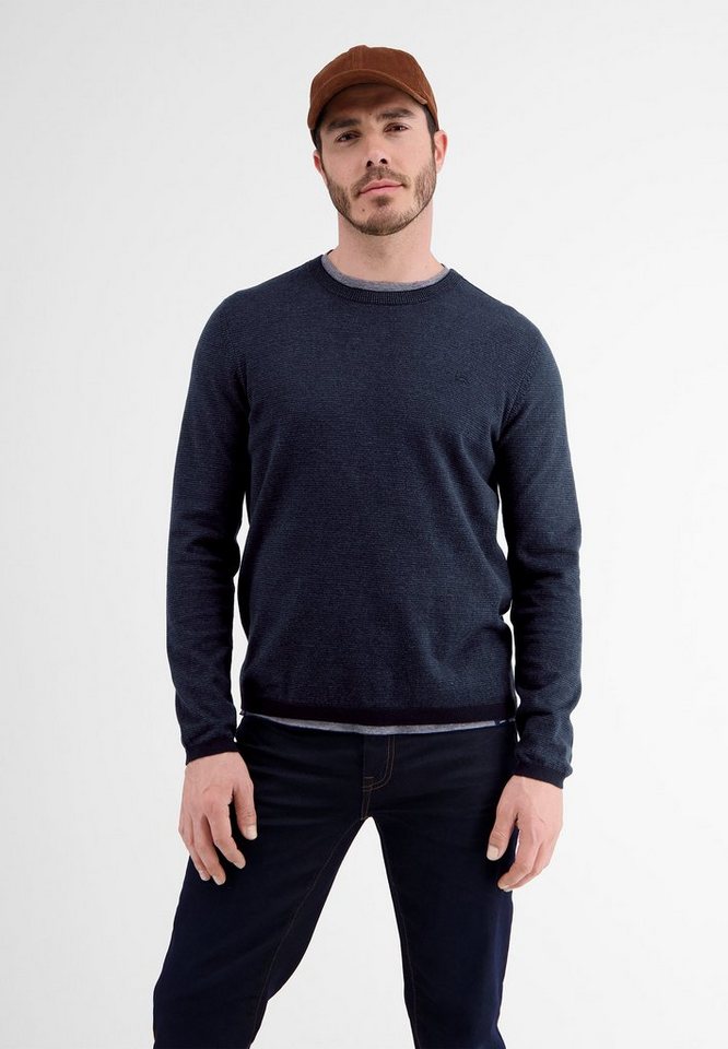 LERROS Strickpullover LERROS Gestreifter Strick-Longsleeve LERROS Strickpullover LERROS Gestreifter Strick-Longsleeve von LERROS