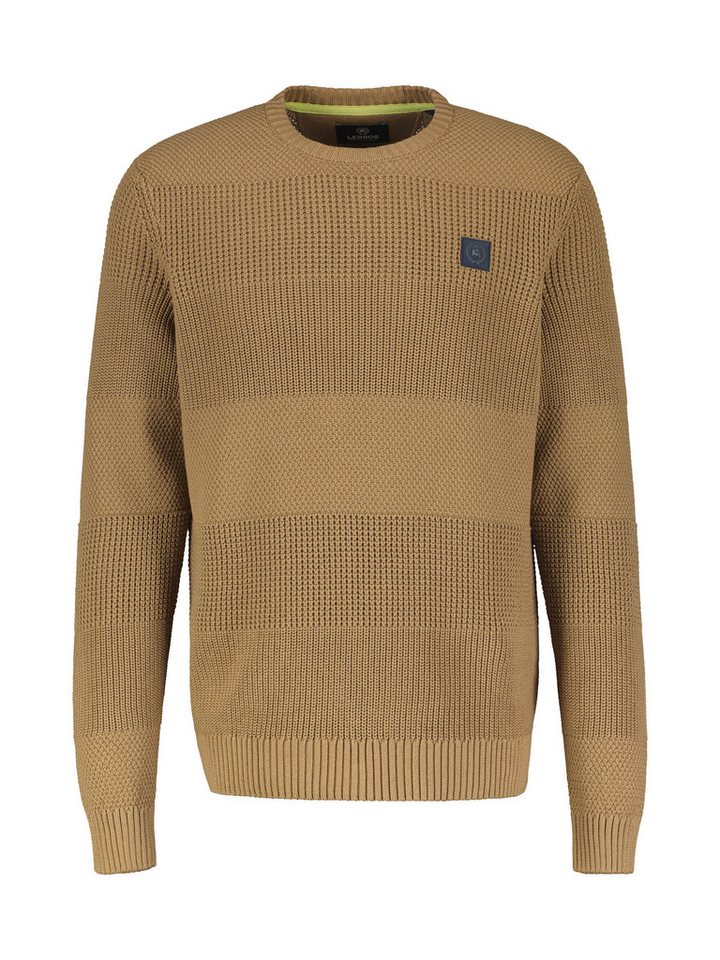 LERROS Strickpullover LERROS Herren Pullover in Strukturstrickqualität von LERROS