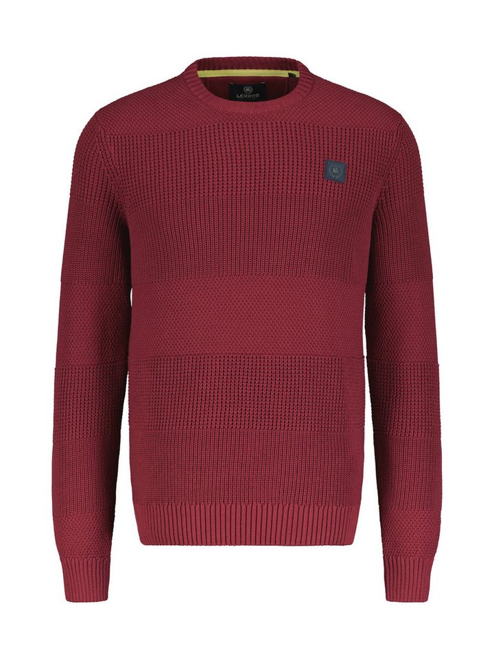 LERROS Strickpullover LERROS Herren Pullover in Strukturstrickqualität LERROS Strickpullover LERROS Herren Pullover in Strukturstrickqualität von LERROS