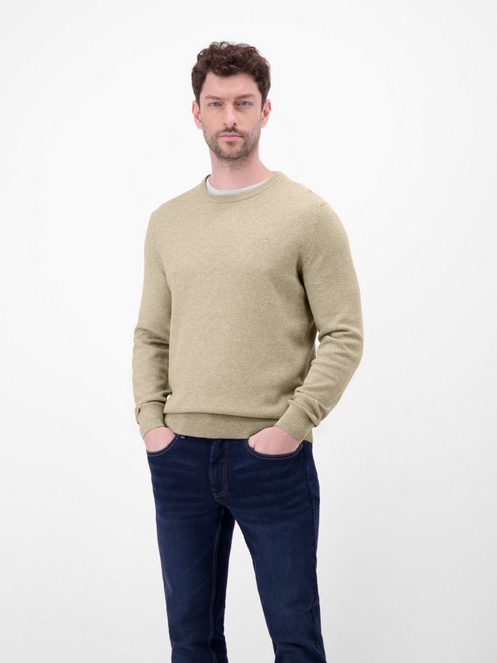LERROS Strickpullover LERROS Herren Strickpullover in Twist-Struktur von LERROS