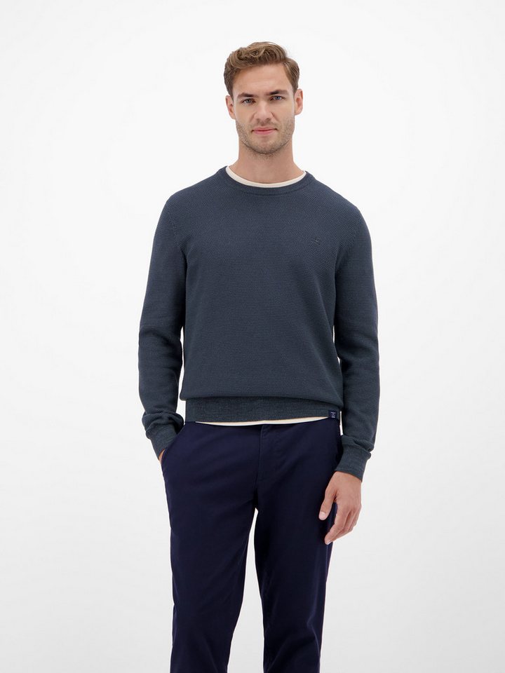 LERROS Strickpullover LERROS Herren Strickpullover in Twist-Struktur LERROS Strickpullover LERROS Herren Strickpullover in Twist-Struktur von LERROS