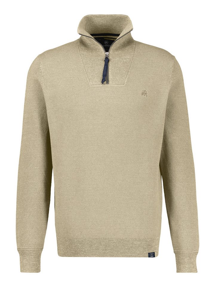 LERROS Strickpullover LERROS Herren Stricktroyer in Twist-Struktur von LERROS