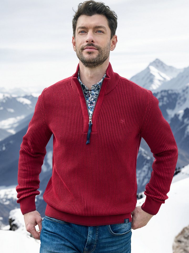 LERROS Strickpullover LERROS Herren Troyer - casual, modisch und bequem von LERROS