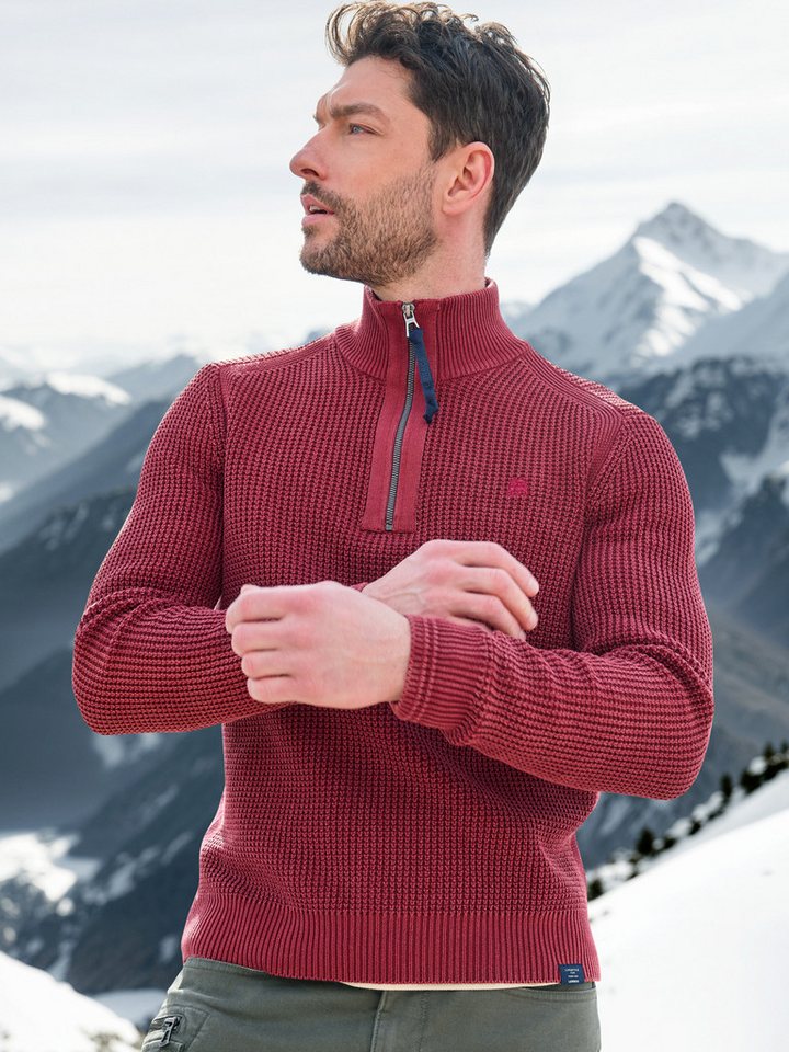 LERROS Strickpullover LERROS Herren Troyer in Strukturqualität von LERROS