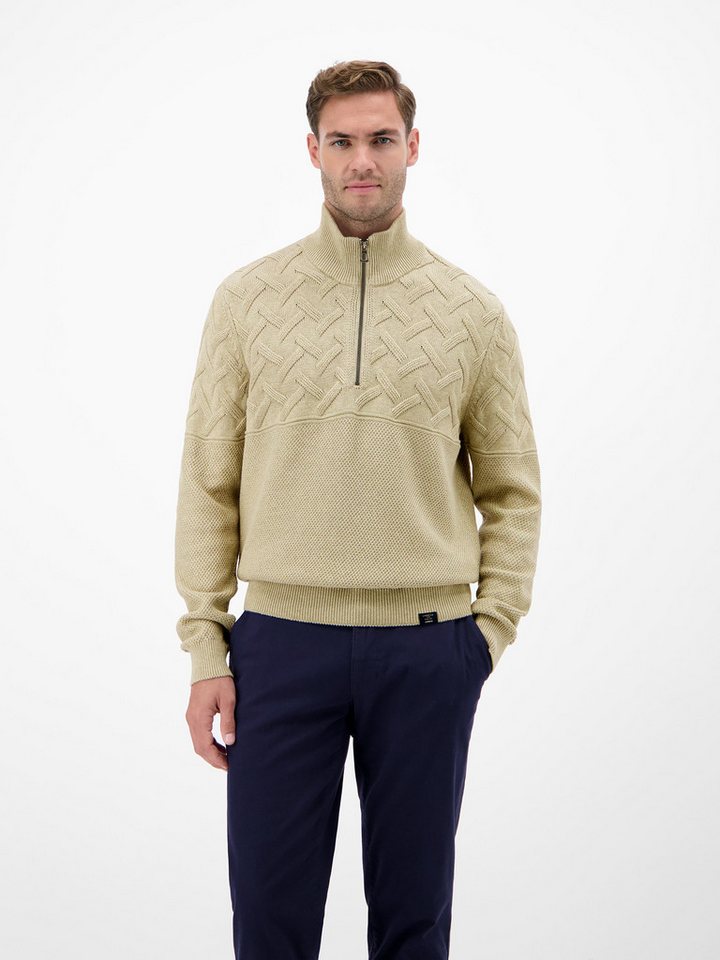 LERROS Strickpullover LERROS Herren-Troyer mit Jacquardmuster LERROS Strickpullover LERROS Herren-Troyer mit Jacquardmuster von LERROS