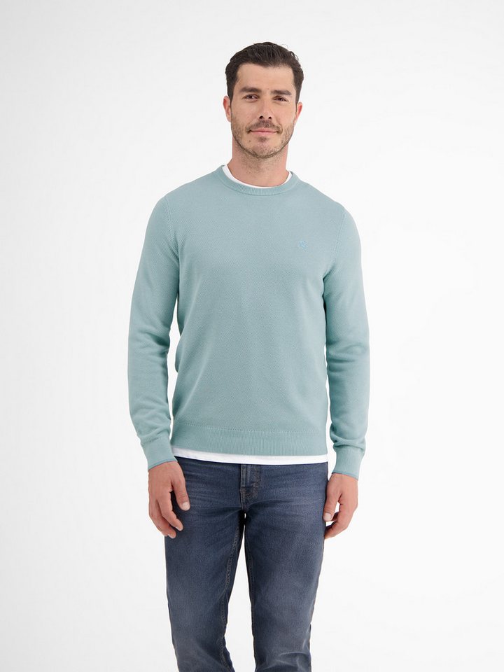 LERROS Strickpullover LERROS Leichter Strickpullover mit schmaler Rippstruktur LERROS Strickpullover LERROS Leichter Strickpullover mit schmaler Rippstruktur von LERROS
