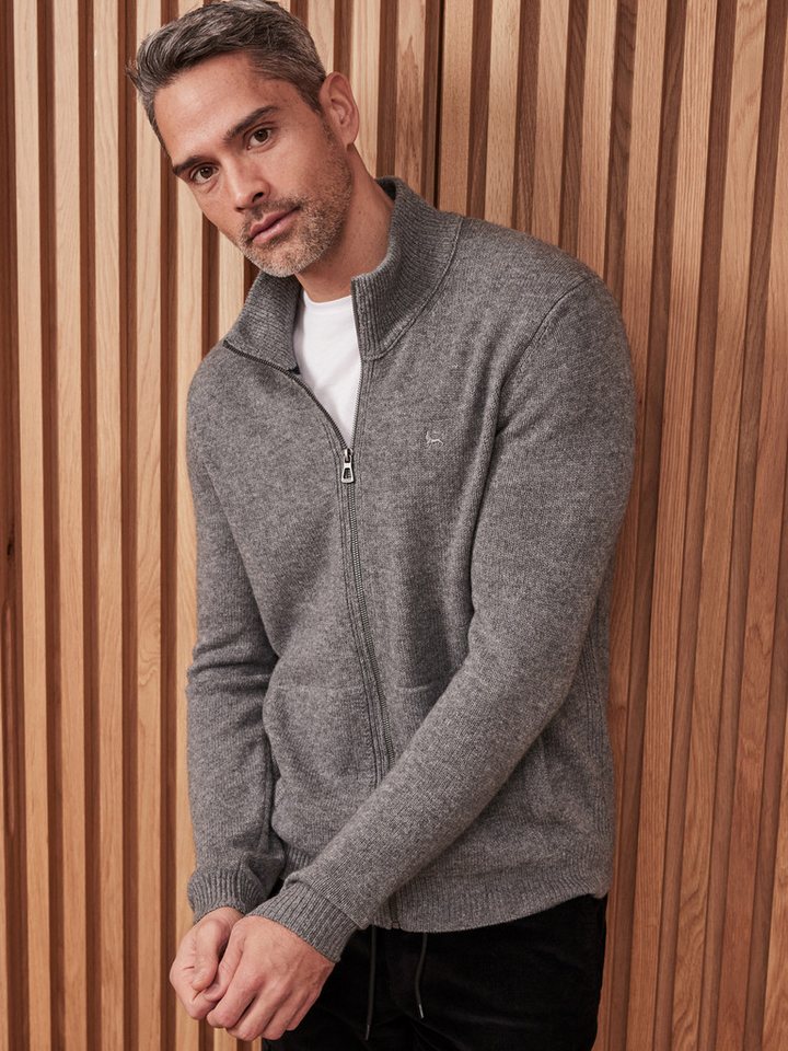 LERROS Strickpullover LERROS Strickjacke aus Woll-Kaschmir-Mix, stilvoll und lässig von LERROS