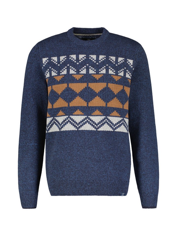LERROS Strickpullover LERROS Strickpullover mit Jacquardmuster von LERROS