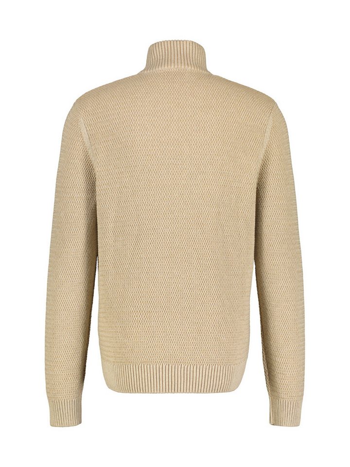 LERROS Strickpullover LERROS Strickpullover mit Reißverschlusskragen von LERROS