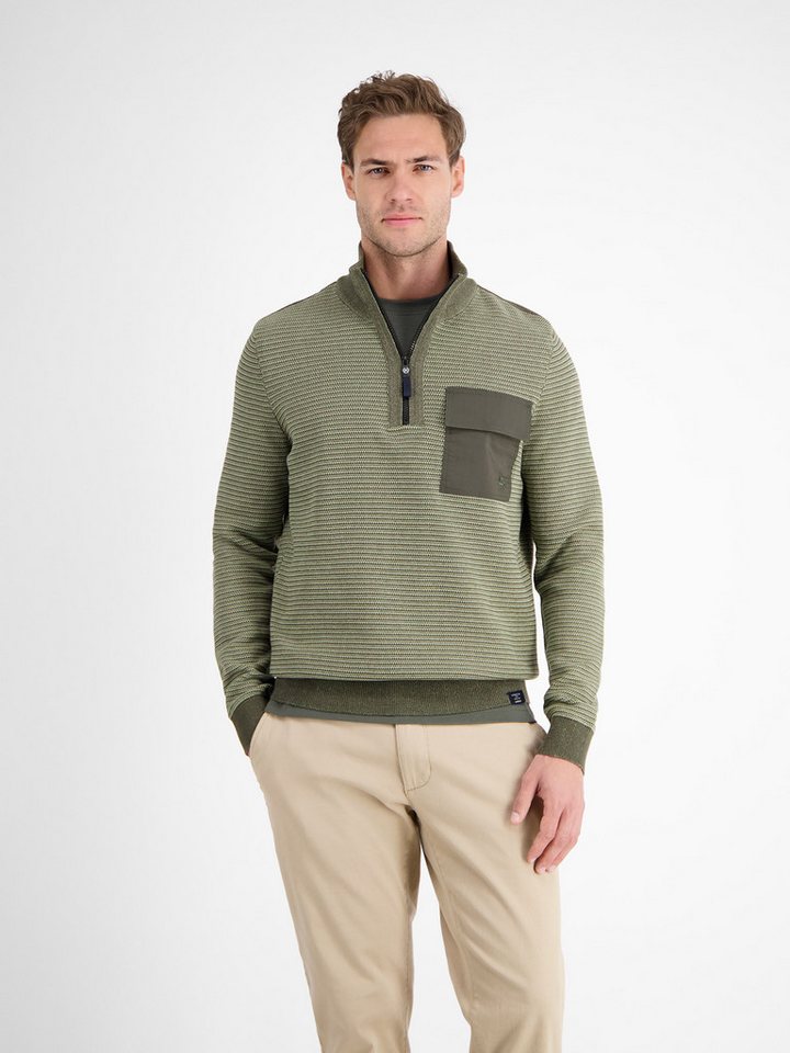 LERROS Strickpullover LERROS Stricktroyer in Strukturstrick von LERROS