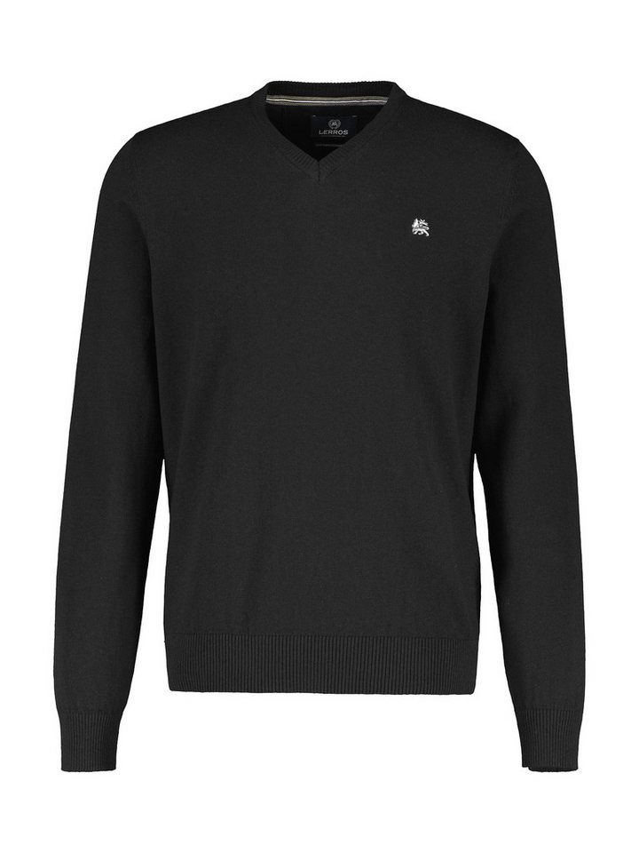 LERROS Strickpullover LERROS V-Neck-Strickpullover mit Kaschmiranteil von LERROS