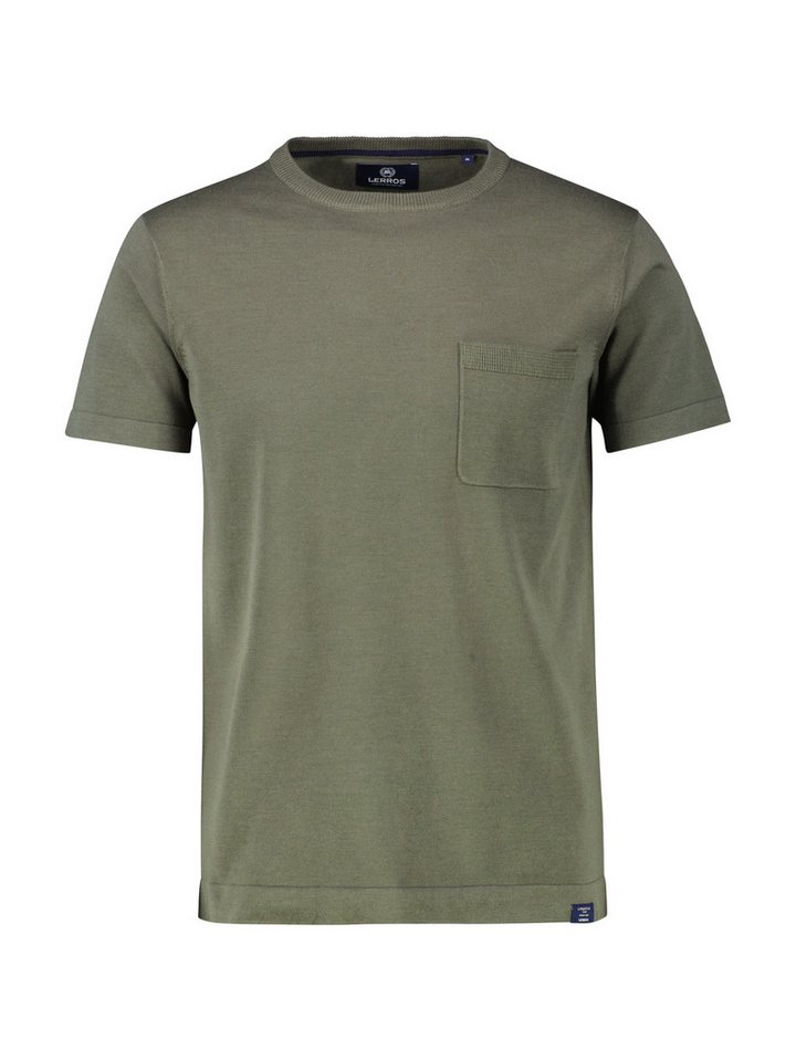 LERROS Strickpullover Strick-T-Shirt - Regular Fit von LERROS