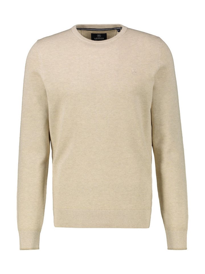 LERROS Strickpullover mit Rippbündchen von LERROS