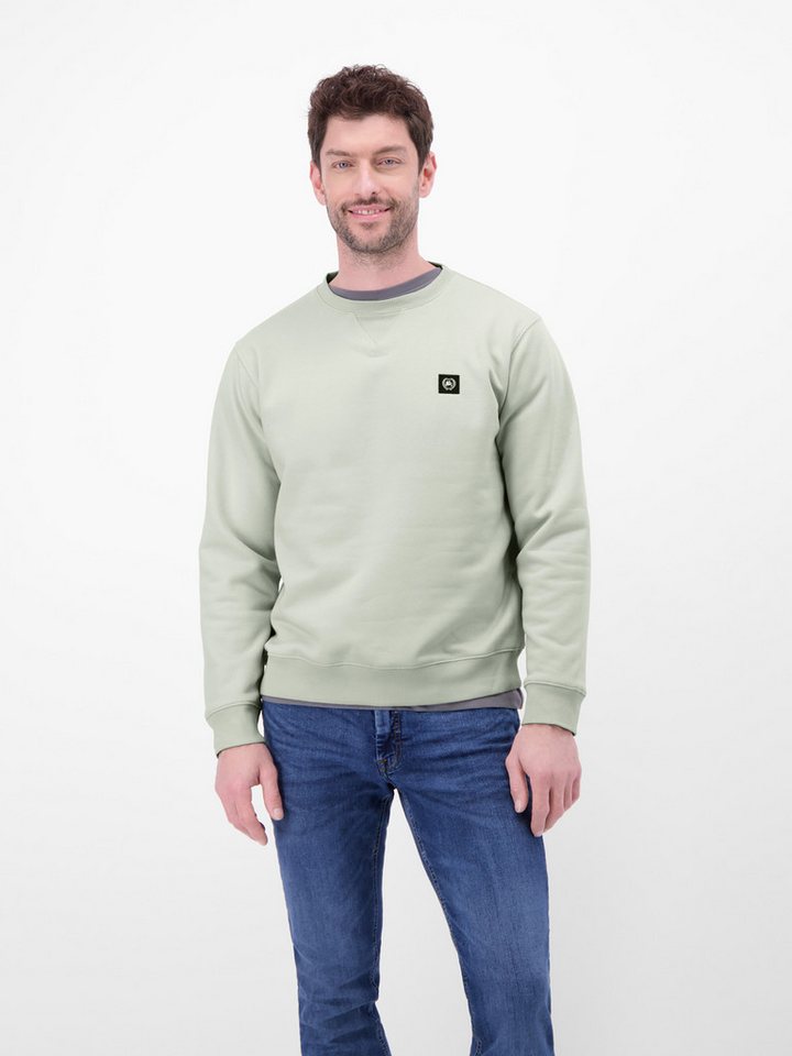 LERROS Sweater mit Logo-Badge von LERROS