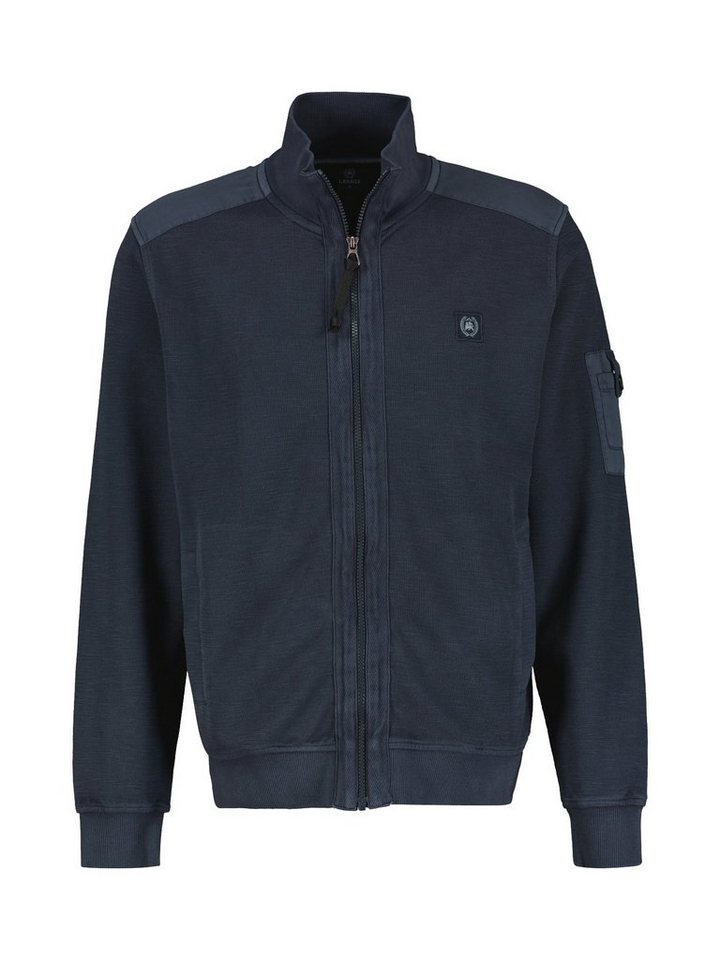 LERROS Sweatjacke LERROS Strukturierte Sweatjacke mit Details von LERROS