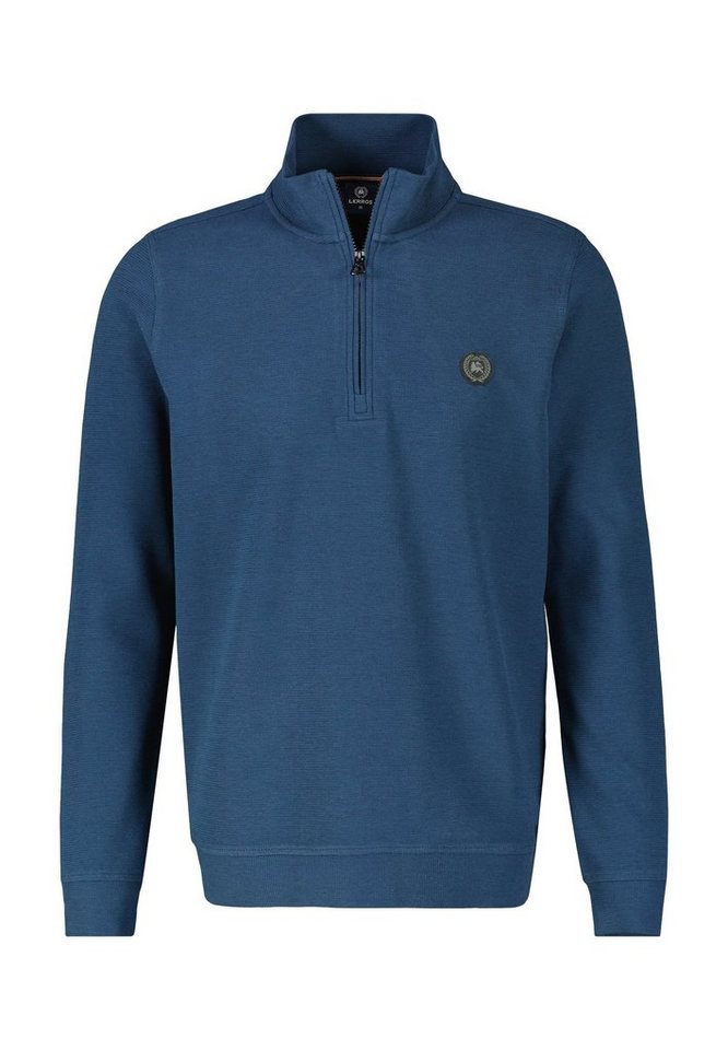 LERROS Sweatjacke LERROS Sweat-Troyer in Strukturqualität von LERROS