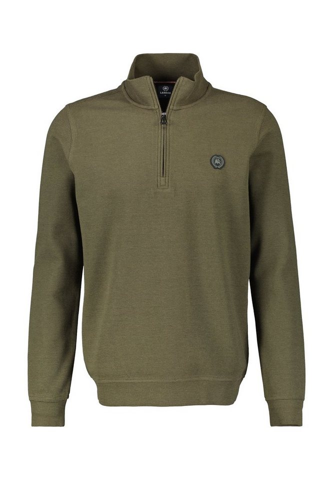 LERROS Sweatjacke LERROS Sweat-Troyer in Strukturqualität von LERROS