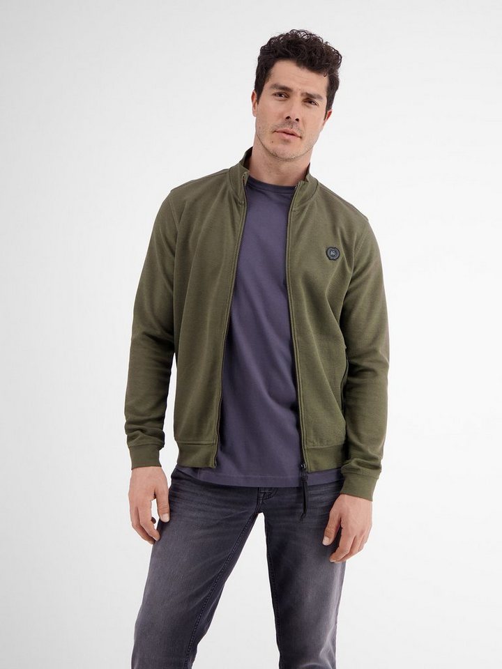 LERROS Sweatjacke LERROS Sweatjacke in Strukturqualität von LERROS