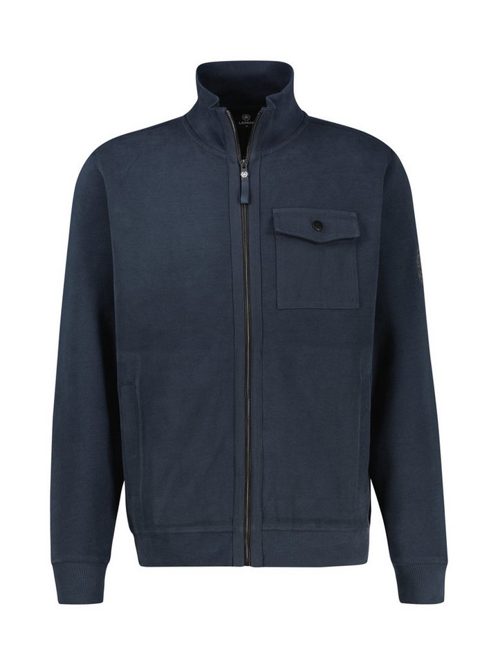 LERROS Sweatjacke LERROS Sweatjacke in Übergrößen, modisch-sportiv von LERROS