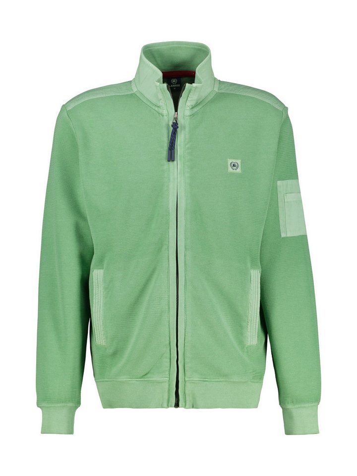 LERROS Sweatjacke LERROS Sweatjacke in Zig-Zag-Struktur von LERROS