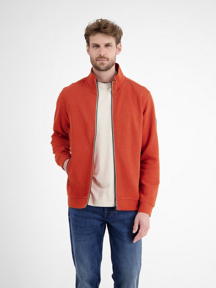 LERROS Sweatjacke LERROS Sweatjacke in weicher Strukturqualität von LERROS