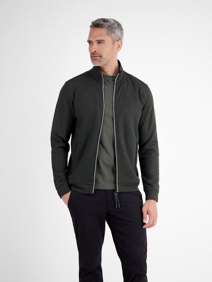LERROS Sweatjacke LERROS Sweatjacke in weicher Strukturqualität LERROS Sweatjacke LERROS Sweatjacke in weicher Strukturqualität von LERROS