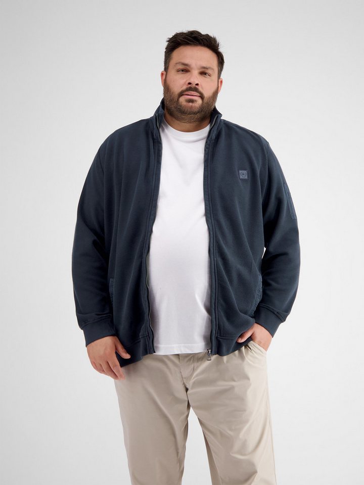 LERROS Sweatjacke LERROS Sweatjacke mit Stehkragen von LERROS